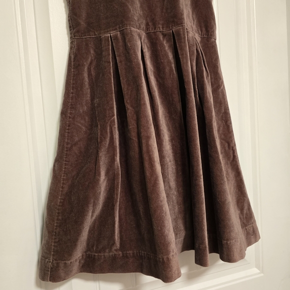 MINI BODEN Pleated Velvet Dress - Picture 4 of 7